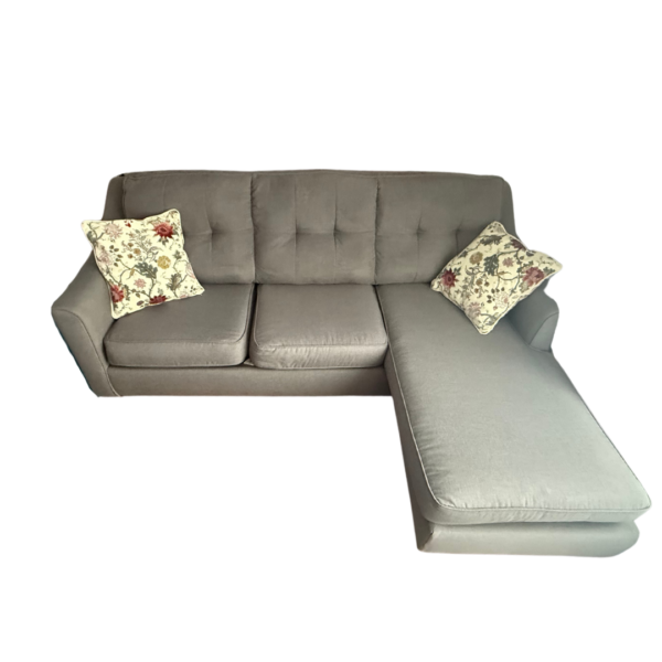 Grey Sectional Couch - Image 8
