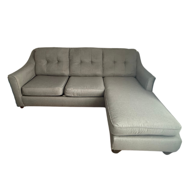 Grey Sectional Couch - Image 7