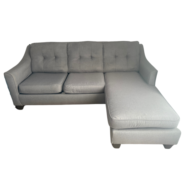 Grey Sectional Couch - Image 4