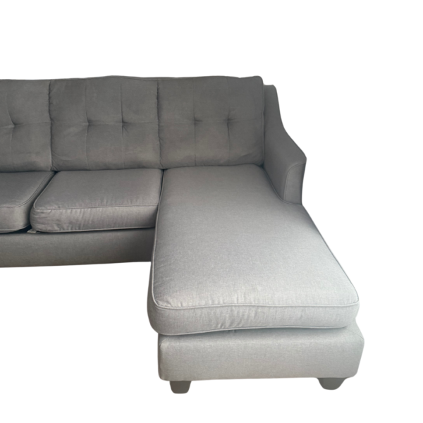 Grey Sectional Couch - Image 6